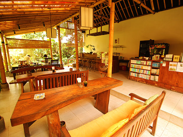 バリ島ウブドの和食レストラン影武者の内観 バリ島ウブドの和食レストラン影武者の内観